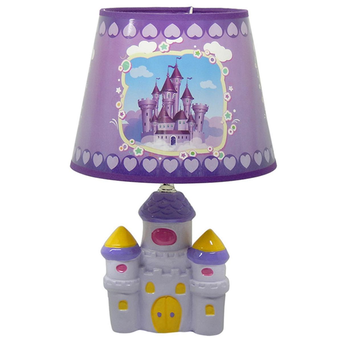 TEMPORA - Lámpara de Escritorio Castillo Morado 8x20 cm