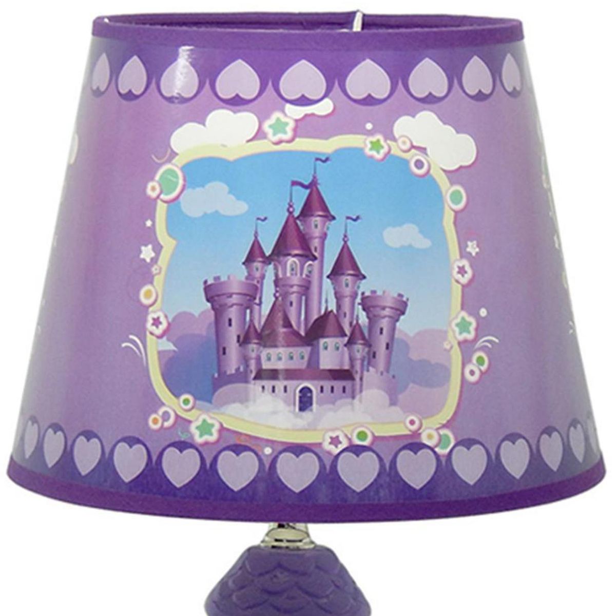 TEMPORA - Lámpara de Escritorio Castillo Morado 8x20 cm