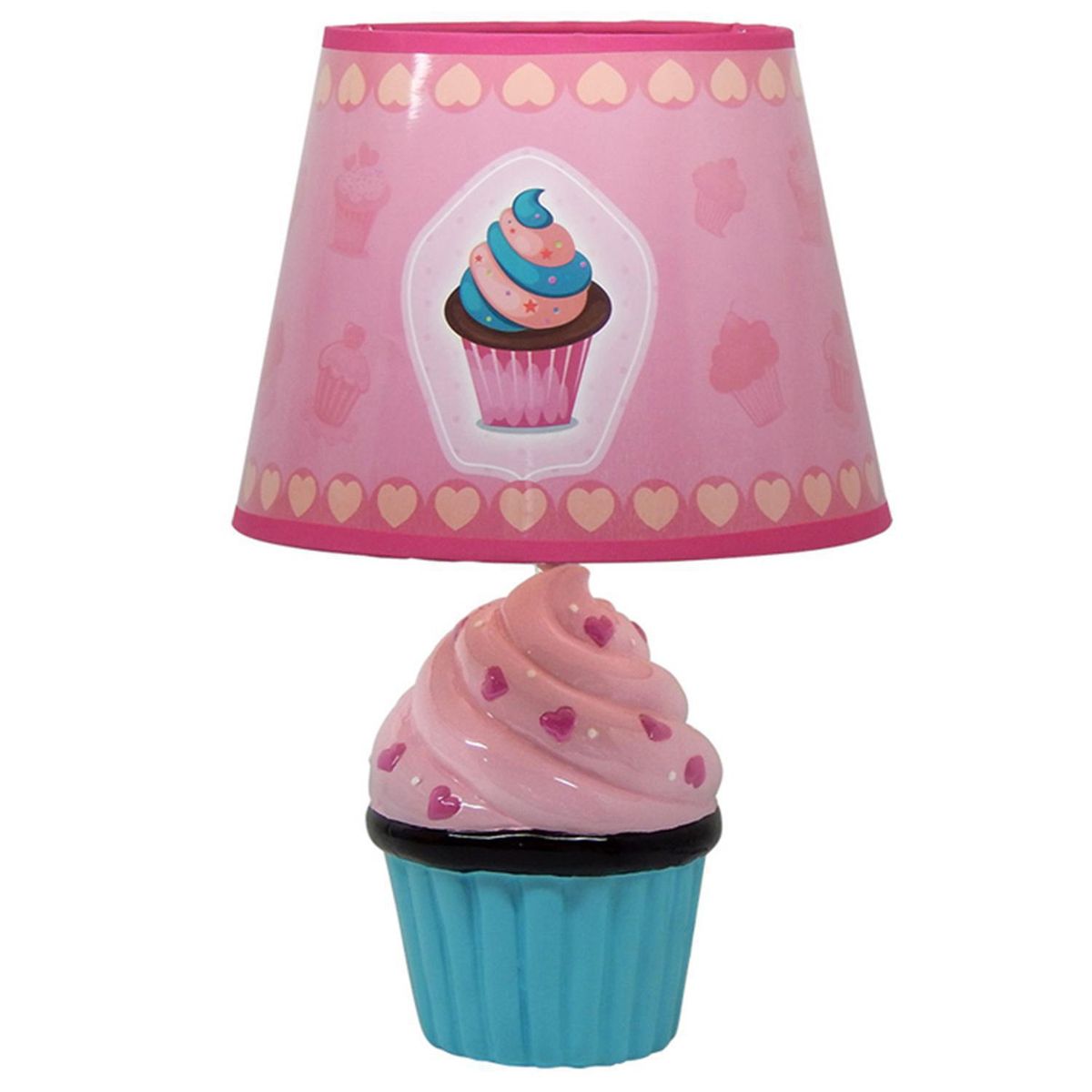 TEMPORA - Lámpara de Escritorio Cake Rosa 11x20 cm