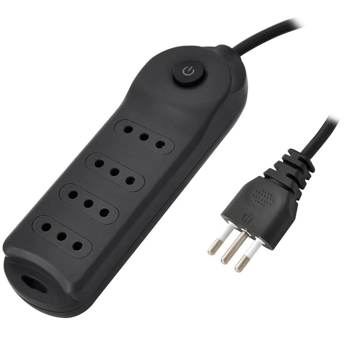 HALUX - Alargador 4 Toma(s) 1.5 m Gris