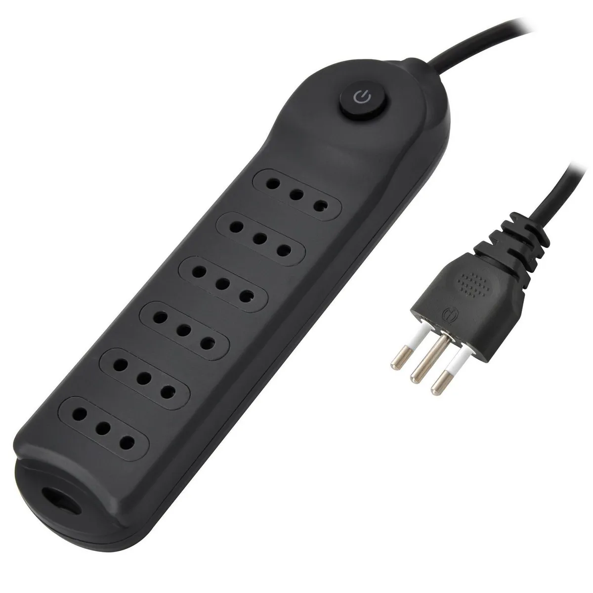 HALUX - Alargador 6 Toma(s) 3 m Gris