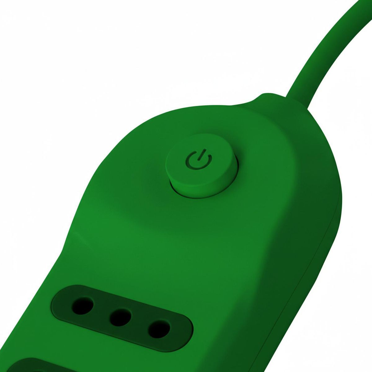 HALUX - Alargador 4 Toma(s) 1.5 m Verde