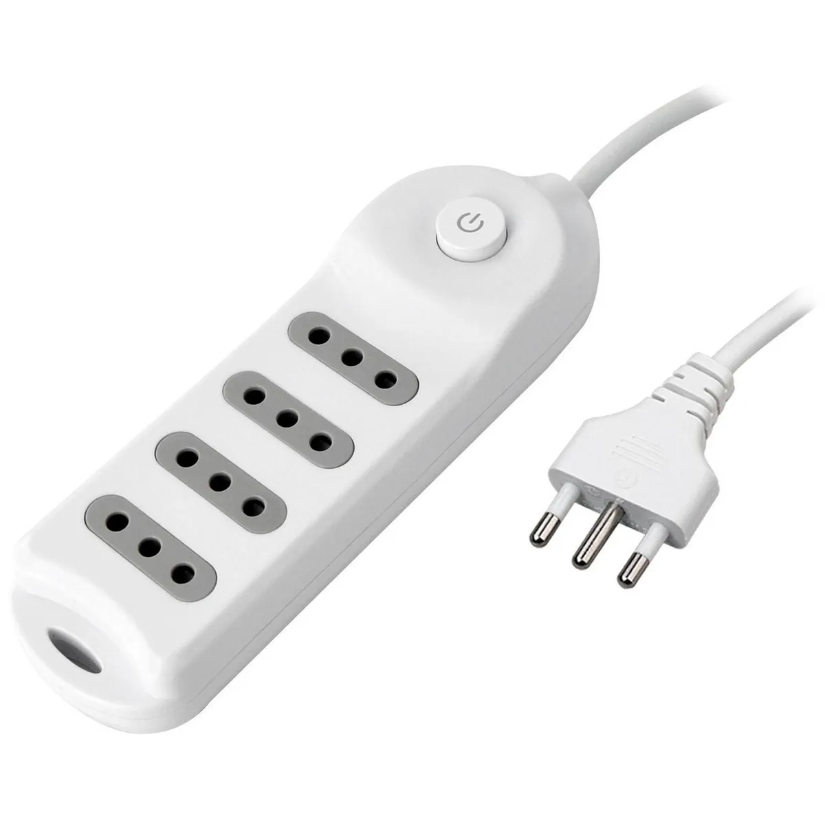 HALUX - Alargador 4 Toma(s) 1.5 m Blanco