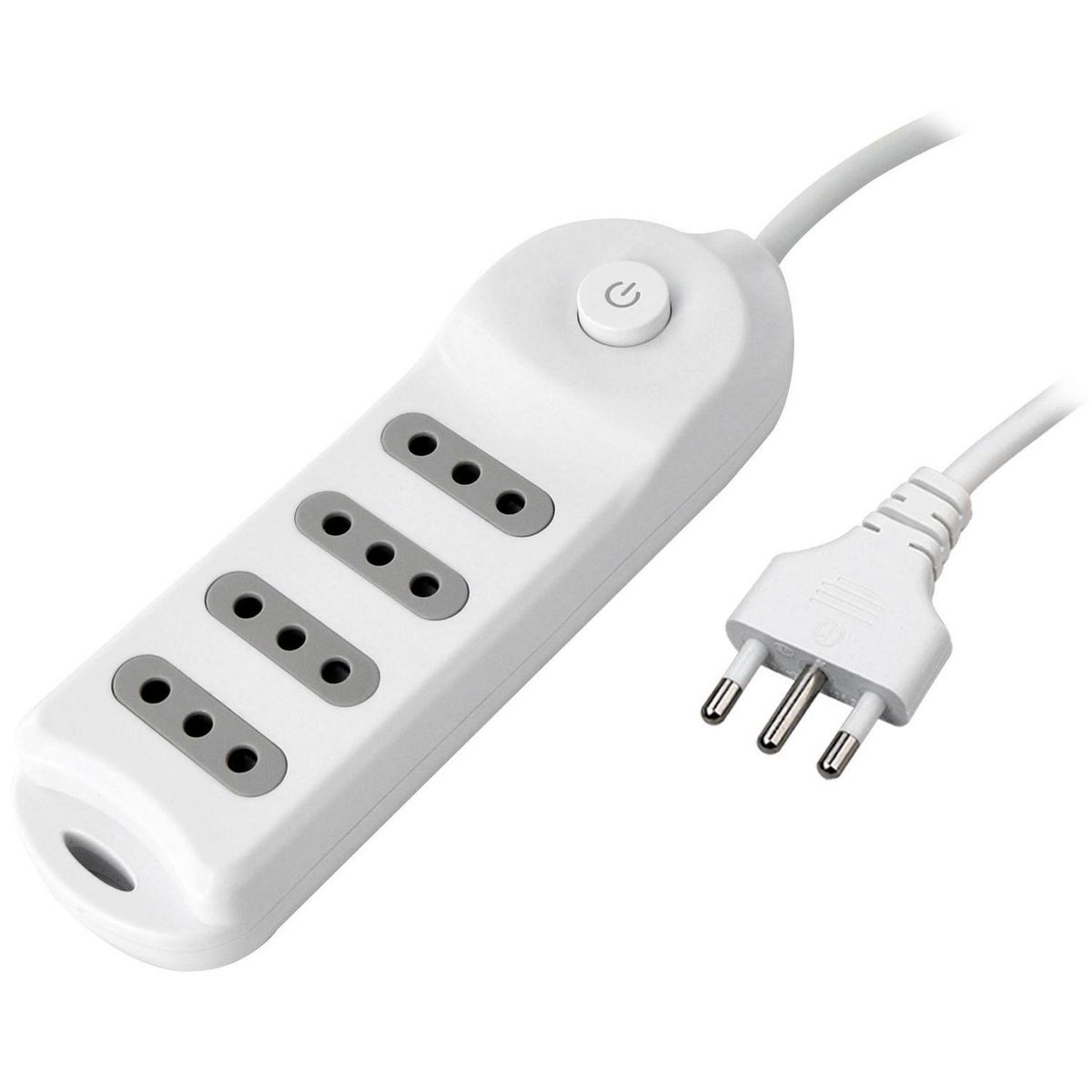 HALUX - Alargador 4 Toma(s) 1.5 m Blanco