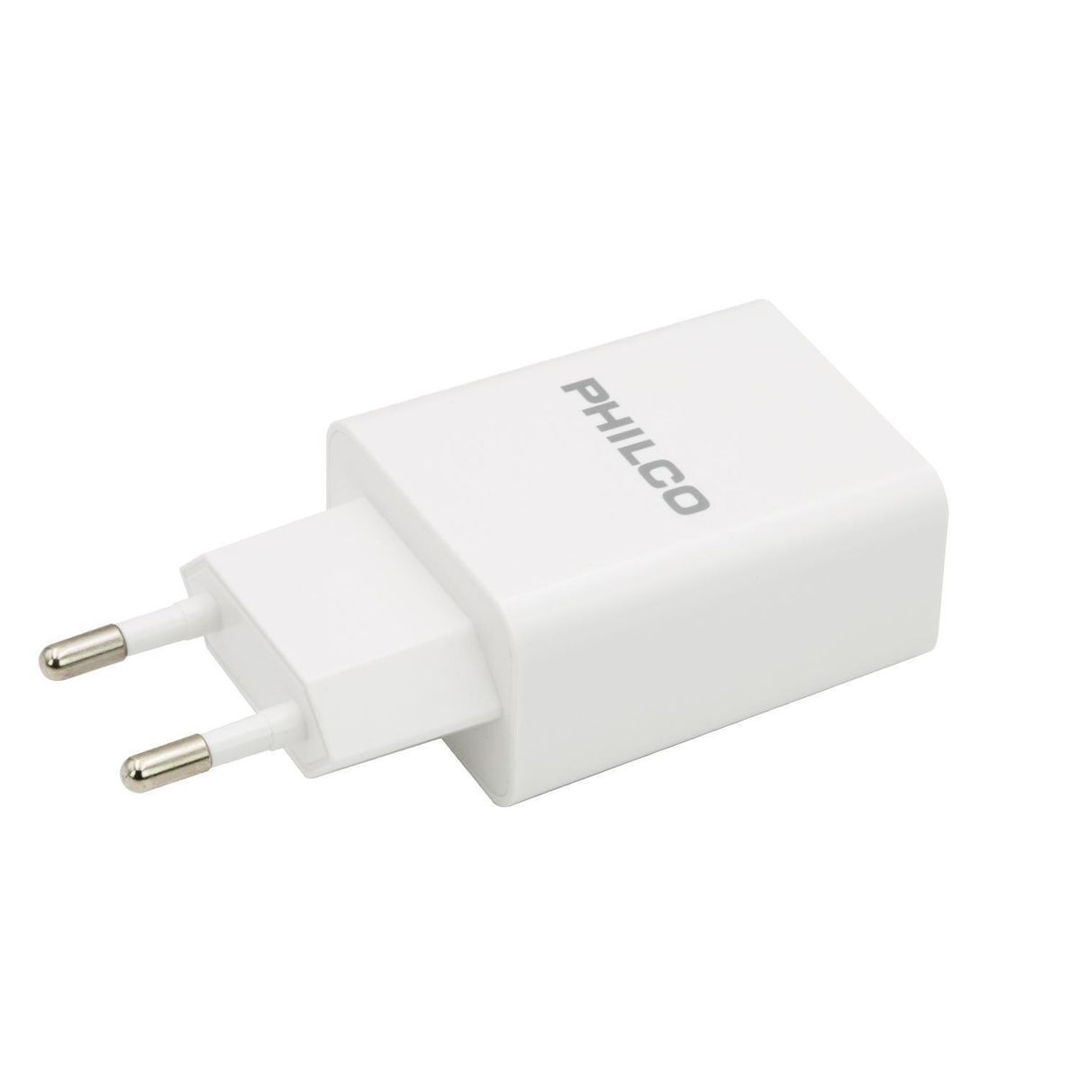 PHILCO - Cargador de pared 3.0 a con cable tipo C blanco