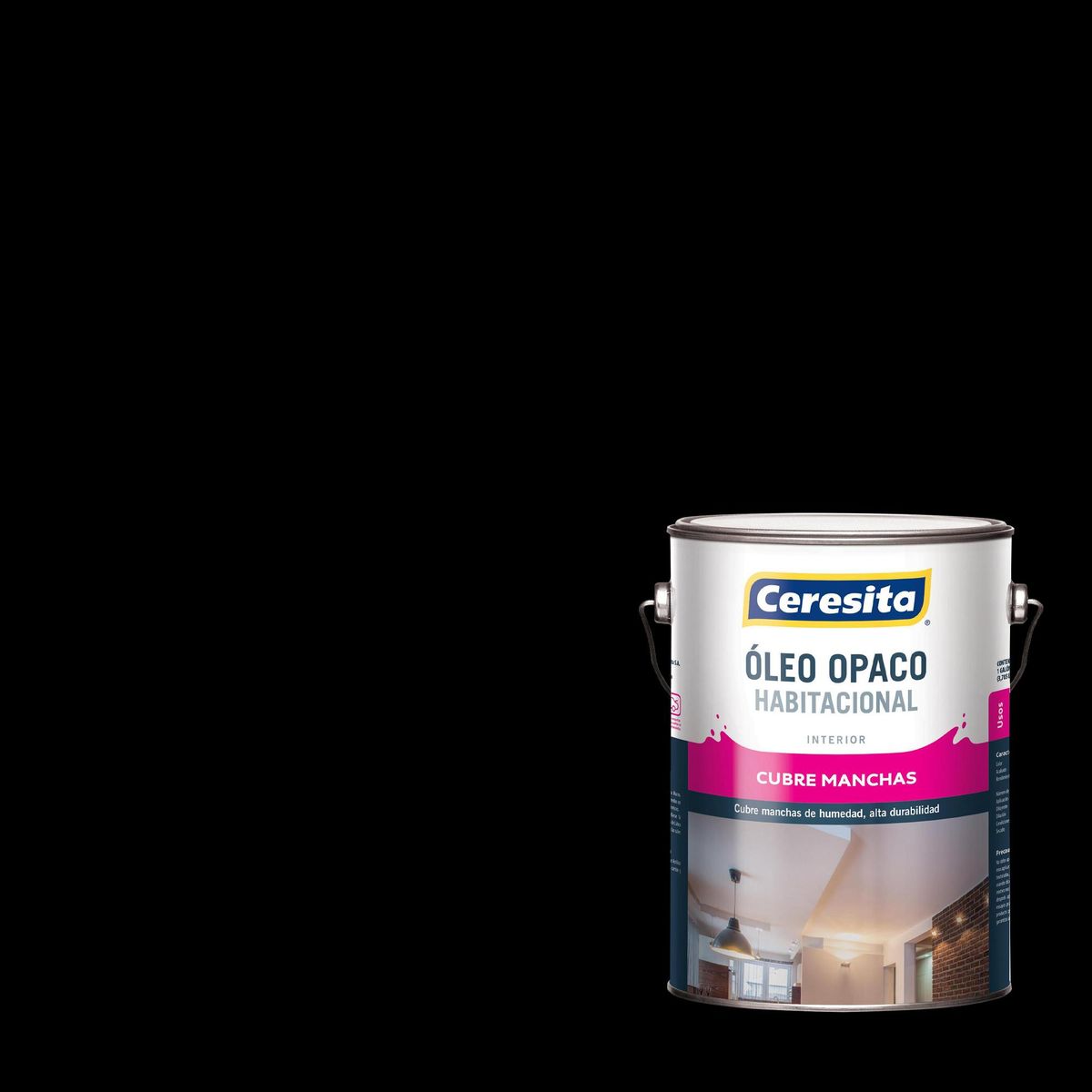 CERESITA - Óleo Ópaco Mate 1 galón(es) Negro Negro 