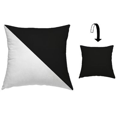 Funda cojn bico negra 50x50cm