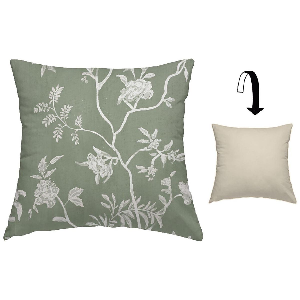 ATMOSPHERA HOME - Funda cojín Chinoisse 50x50cm