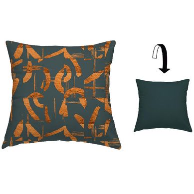 Funda cojn laber folia 45x45cm