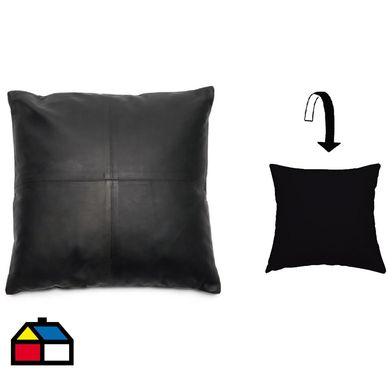 Funda cojn ecocuero 45x45cm