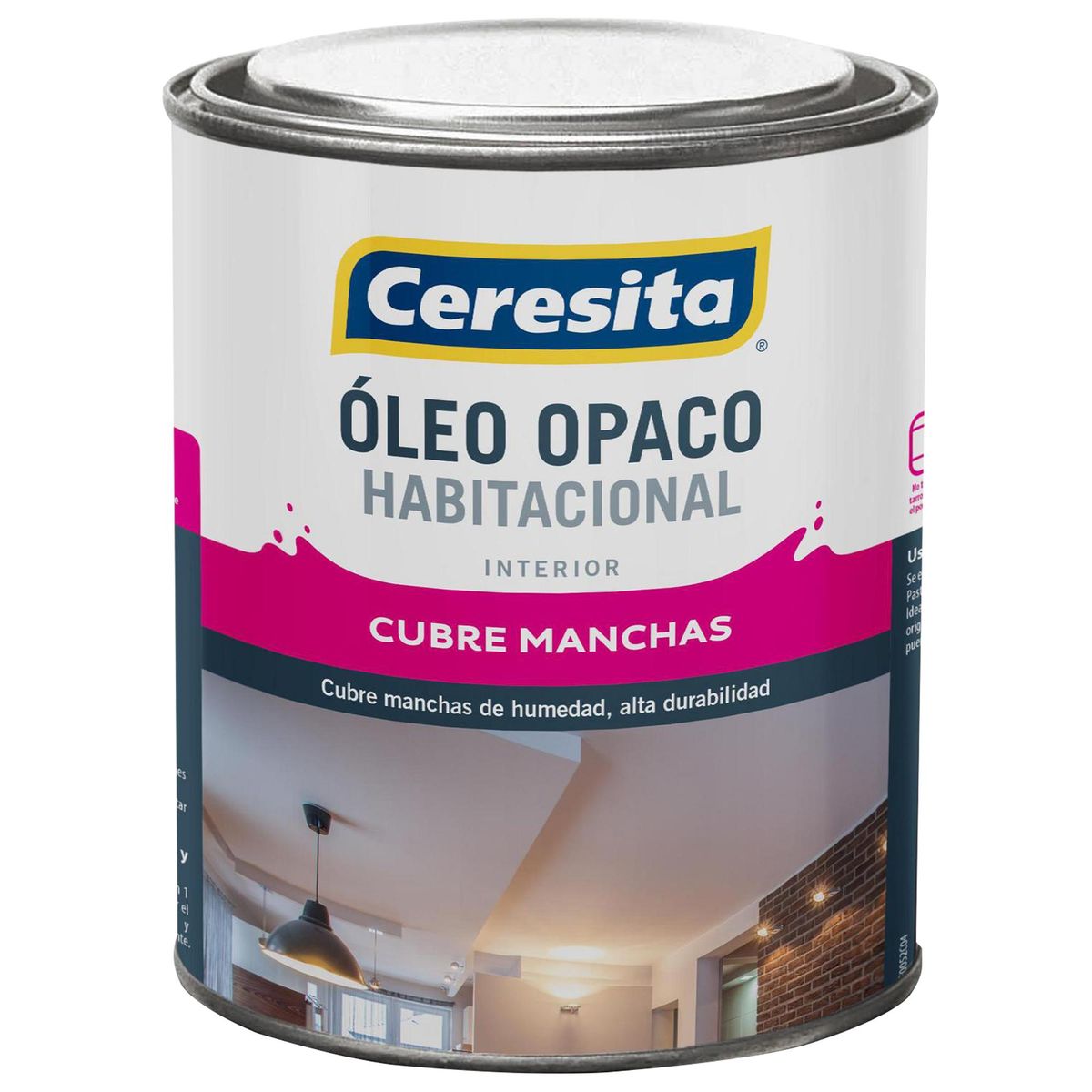CERESITA - Óleo Ópaco Mate 0.25 galón(es) Negro Negro 