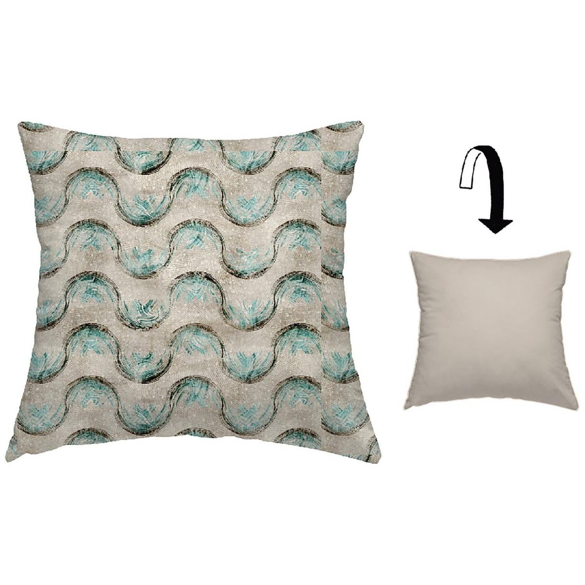 ATMOSPHERA HOME - Funda cojín wiki 45x45cm