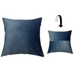 ATMOSPHERA HOME - Funda cojín petroleo 60x60cm