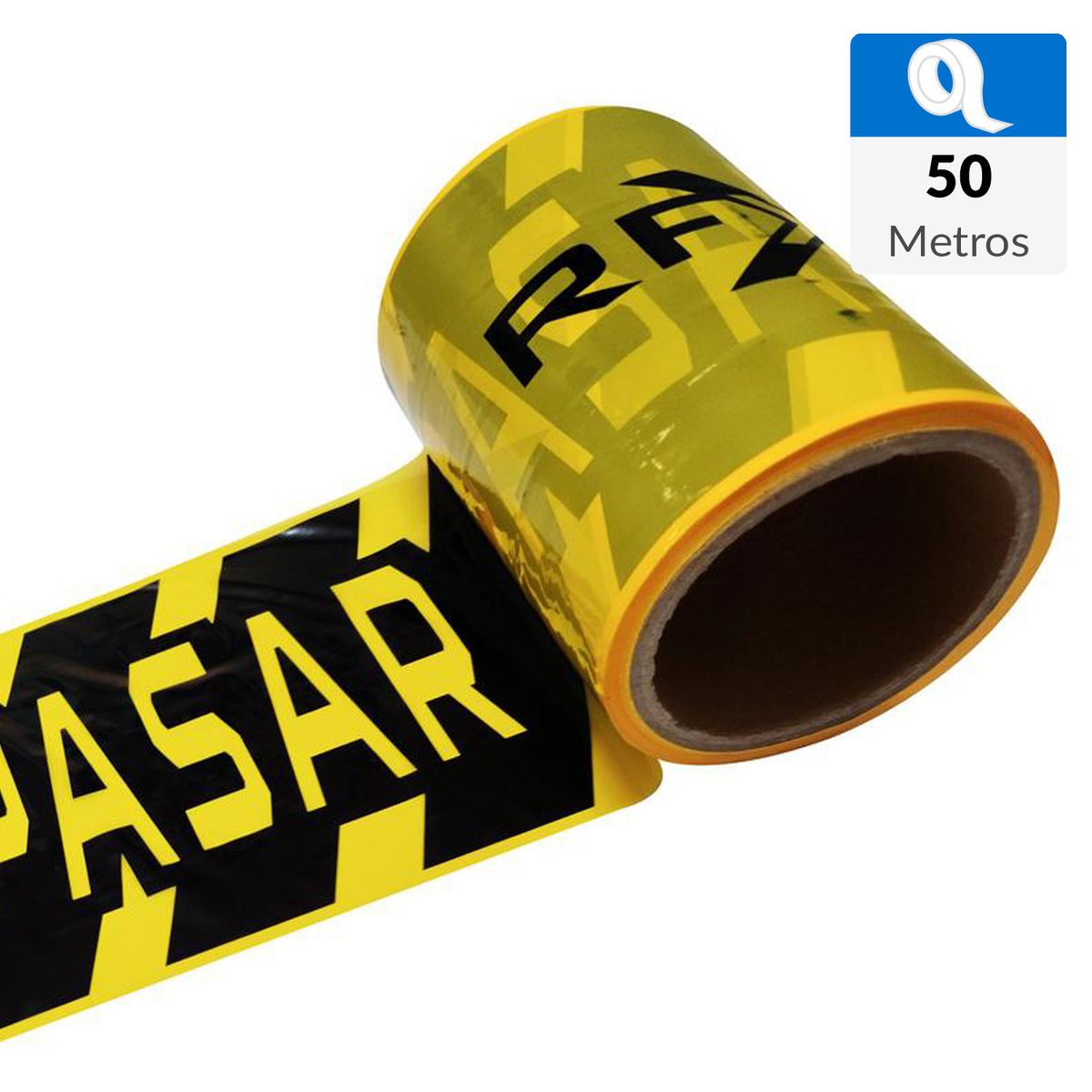 RFX - Rollo cinta no pasar 50 metros