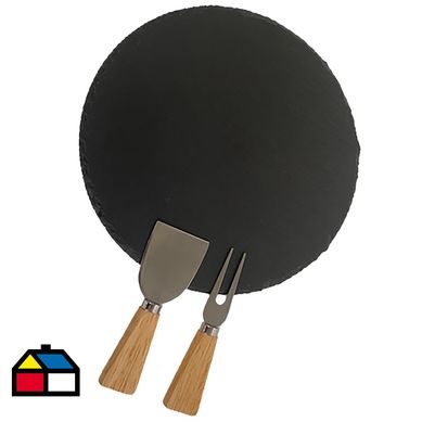 Tabla para quesos piedra 25 cm
