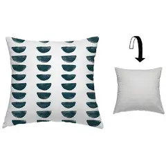 ATMOSPHERA HOME - Funda cojín media luna 60x60cm