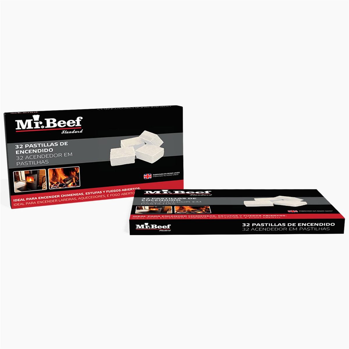 MR BEEF - Iniciador de Fuego 32 Unidades