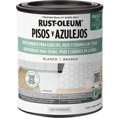 RUST OLEUM - Pintura Base para Pisos y Azulejos Blanco de 946 ml