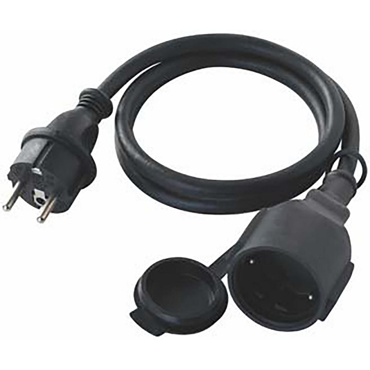 HALUX - Extensión Eléctrica Shuko 16A 1 Toma(s) 30 m Amarillo