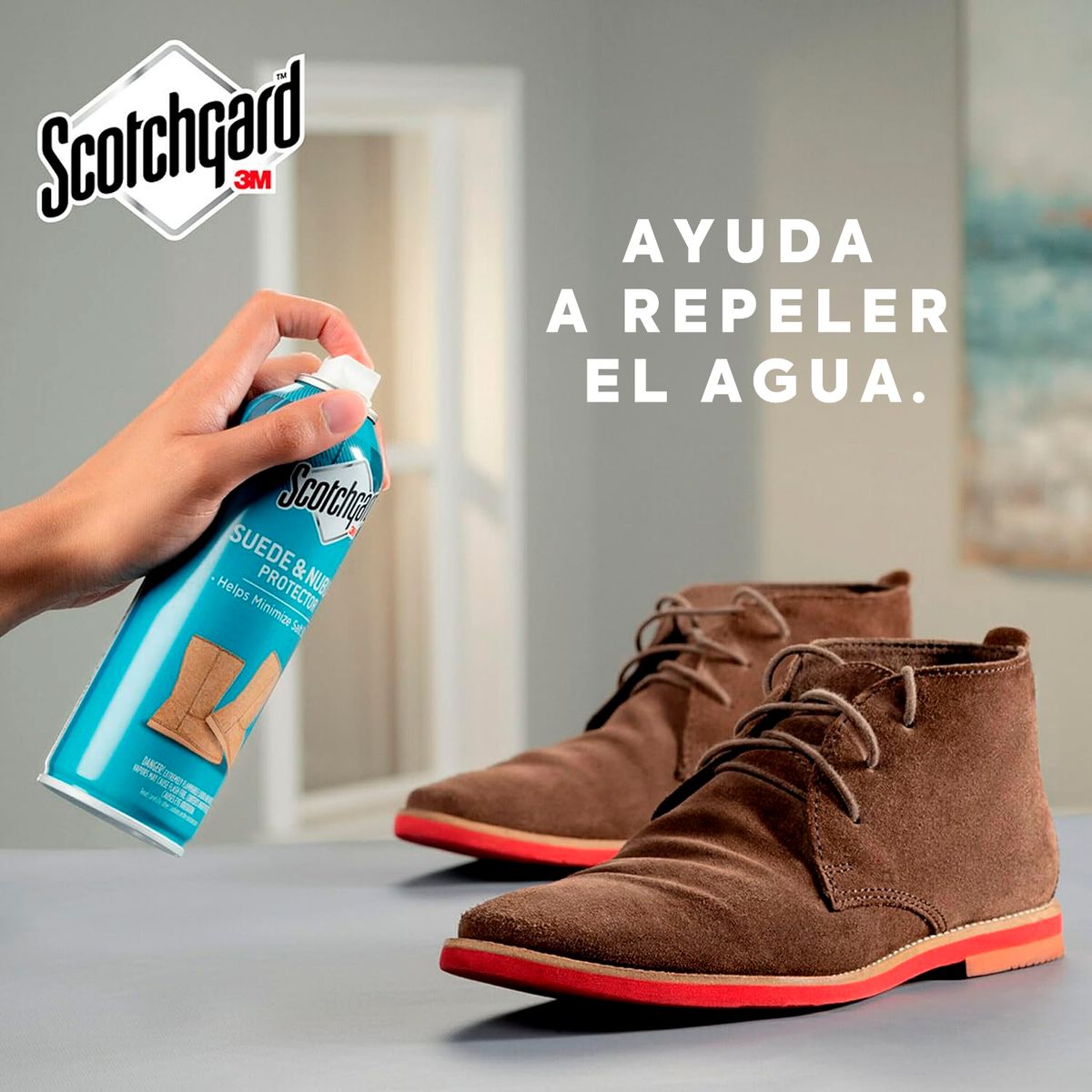 SCOTCHGARD - Protector de cuero y gamuza 170g