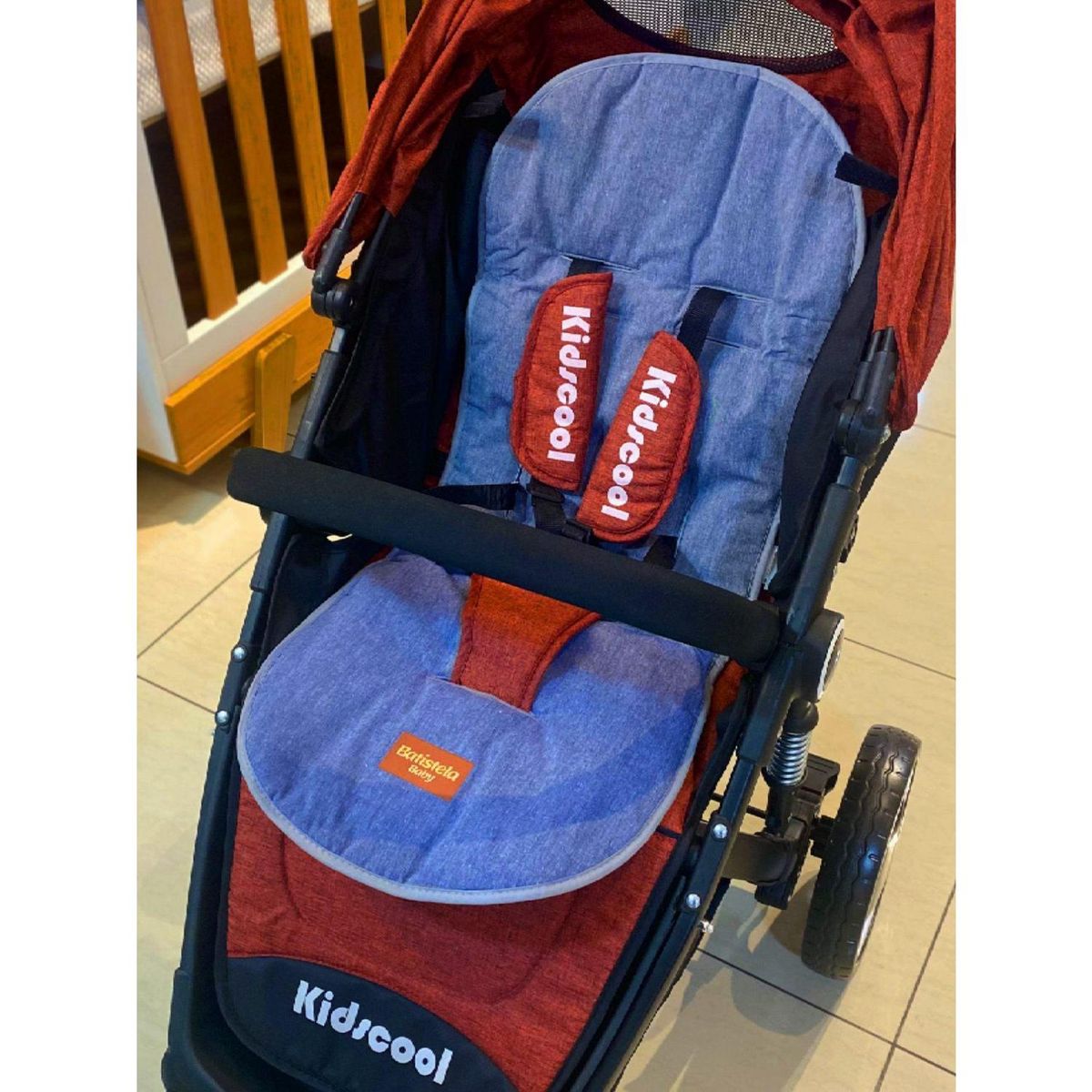 BE DESIGN - Cojín cubre coche jeans Kidscool