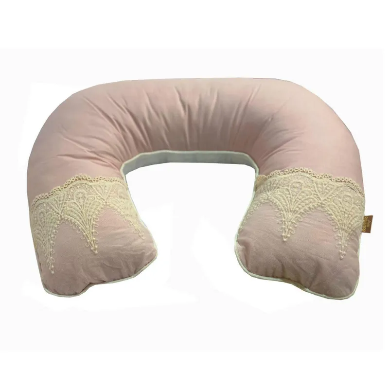 BE DESIGN - Cojín para amamantar rosado Kidscool