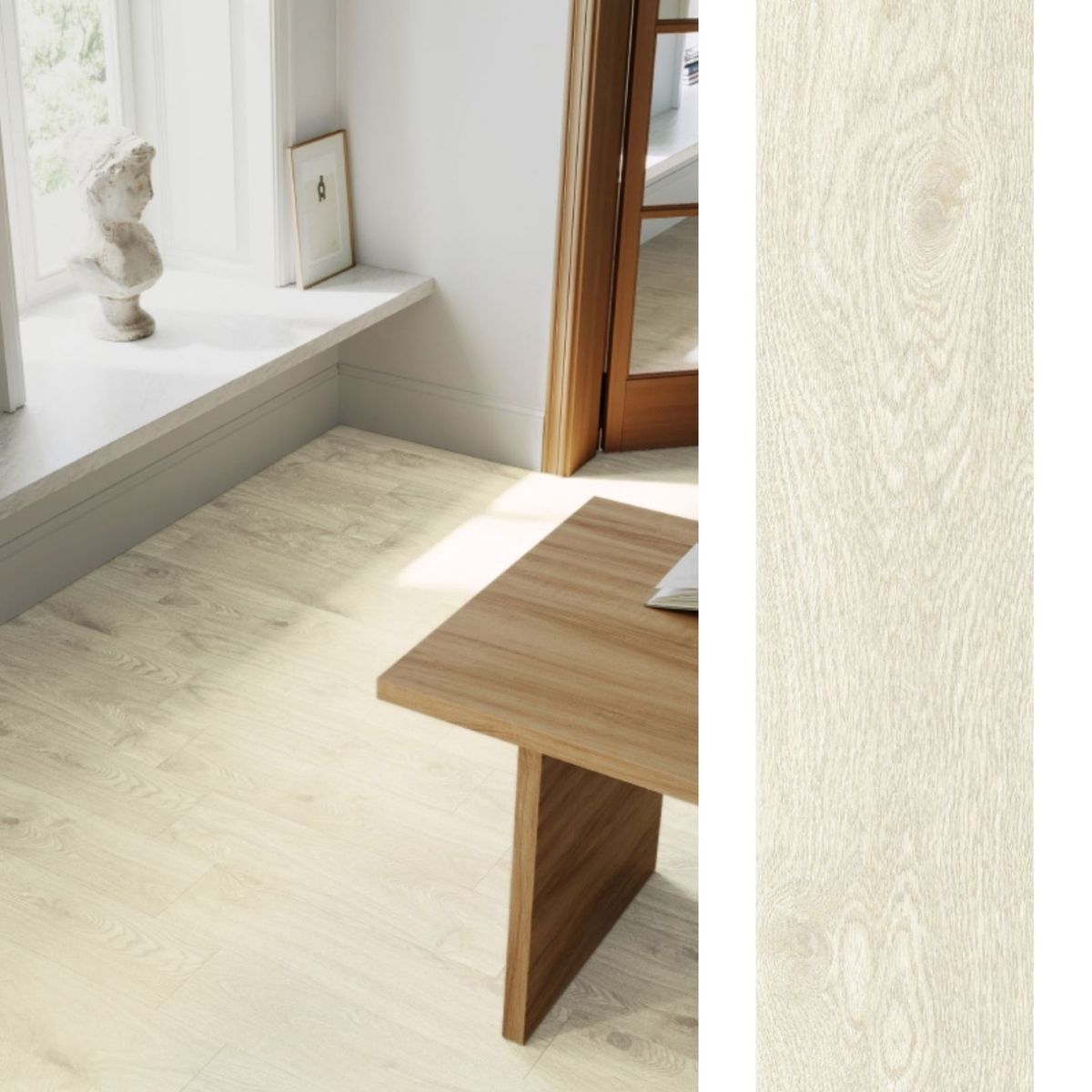 ARGENTA - Porcelanato 20x80 cm Timber Crema 1.44 m2