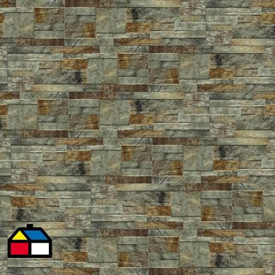 Porcelanato Muro 17x52 Danubio Natural 1,5m2
