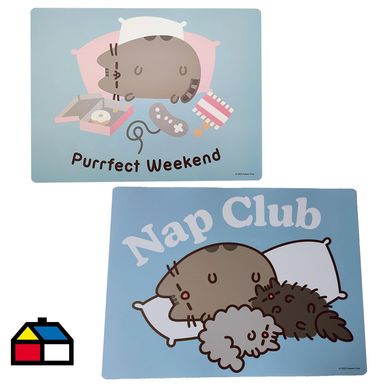 Individual 40x30 cm pusheen