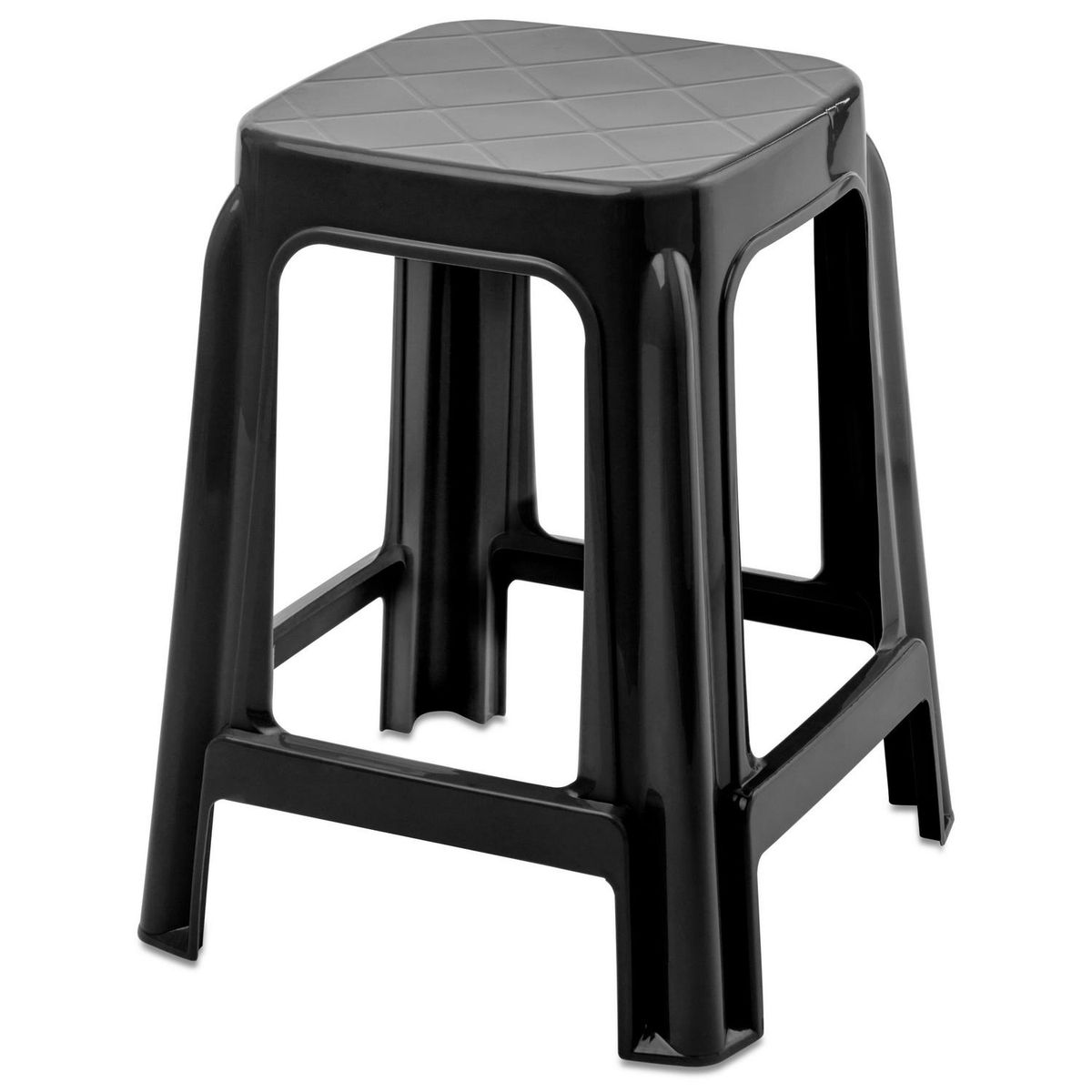 JUST HOME COLLECTION - Piso Negro 44.2x35.5x35.5 cm