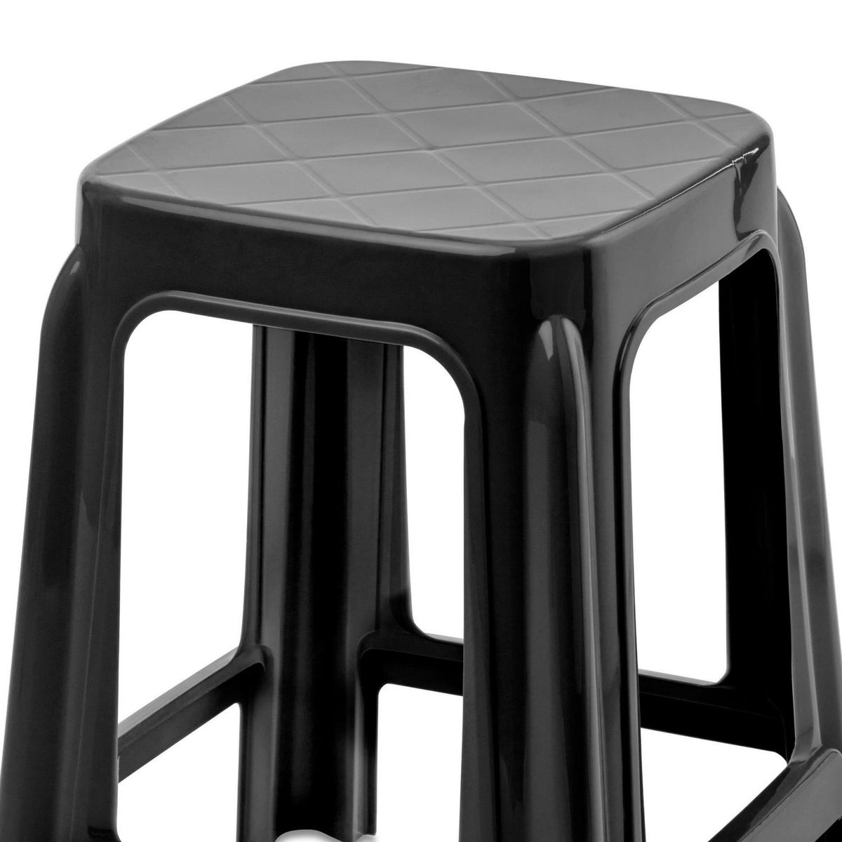 JUST HOME COLLECTION - Piso Negro 44.2x35.5x35.5 cm