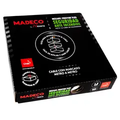 MADECO - Cable Libre de Halógenos (H07Z1-K) 1,5mm Blanco 100 mt en caja
