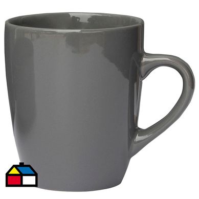 Tazn 346 ml cermica gris