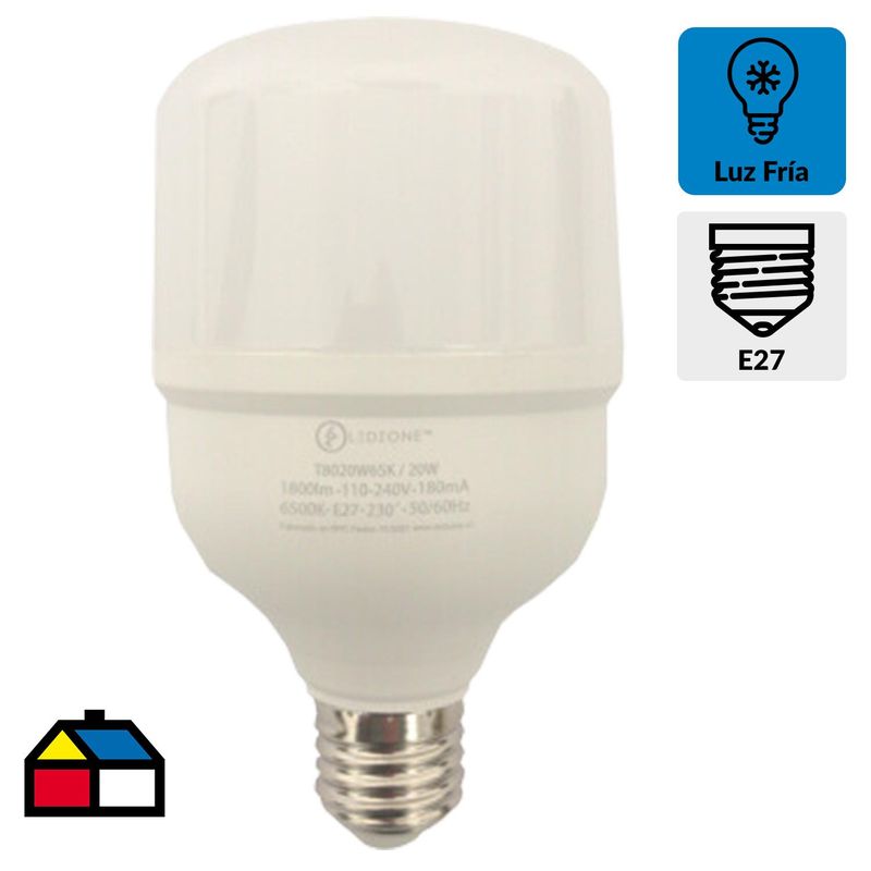 LEDZONE - Ampolleta high power led e27 40w lf