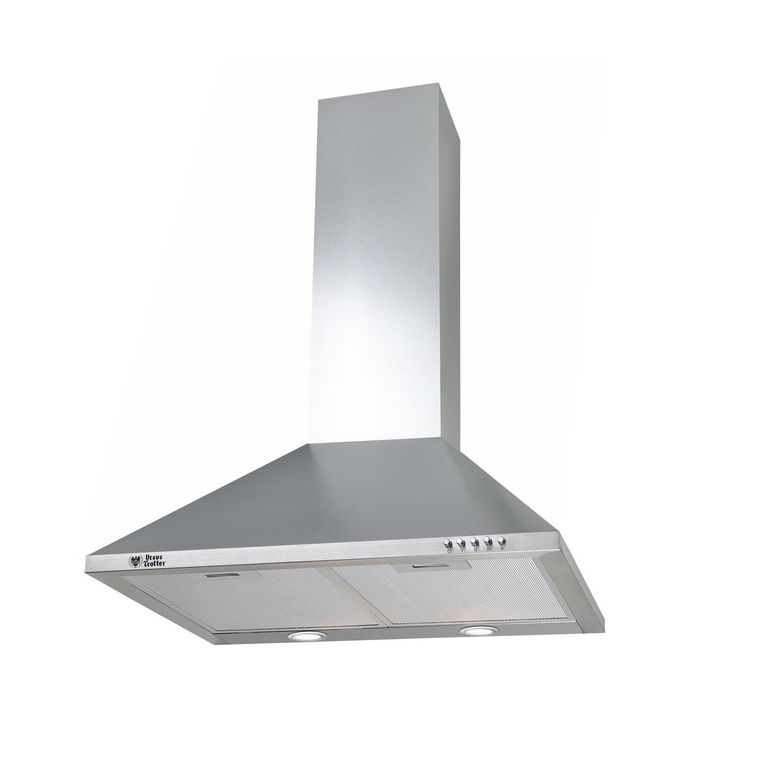 Campana Decorativa 60 cm Silver UT QUADRA V60
