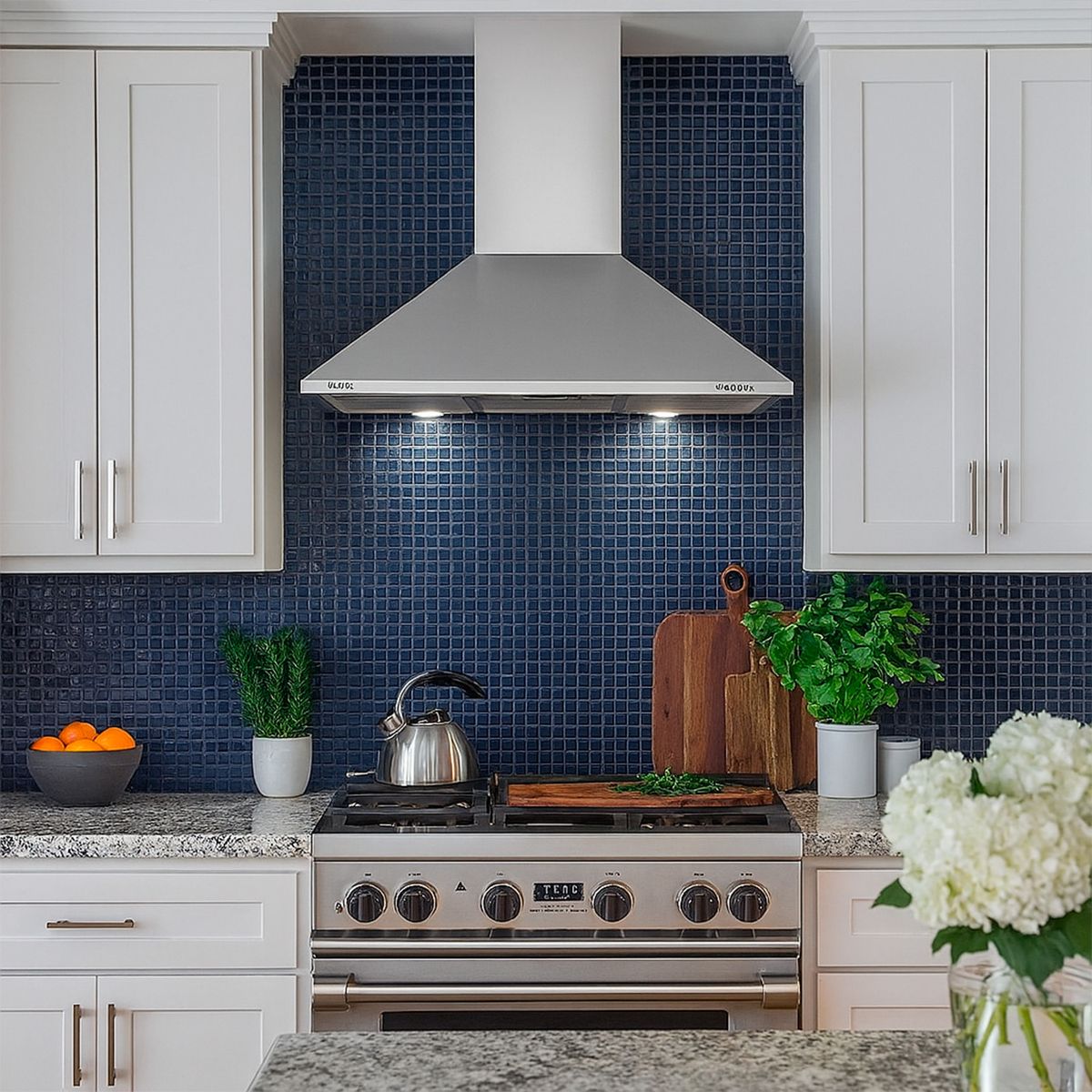 URSUS TROTTER - Campana Decorativa 90 cm Silver UT QUADRA V90