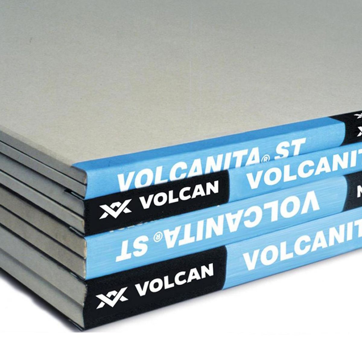 VOLCANITA - Yeso Cartón Borde Biselado 8 mm 120x240 cm Blanco