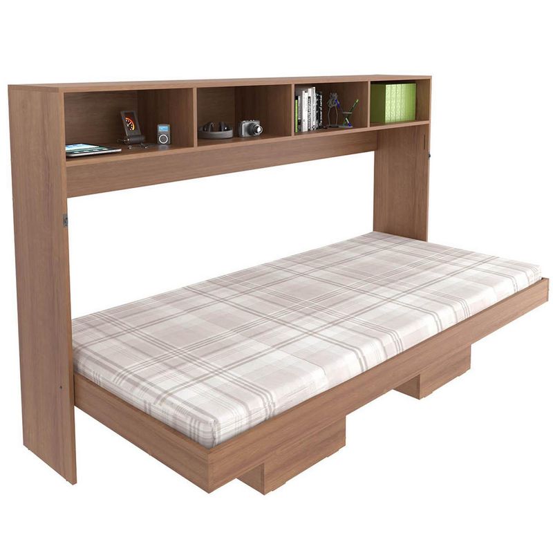 TECNOMOBILI - Cama 1 plaza CM8020.0002  Almendra