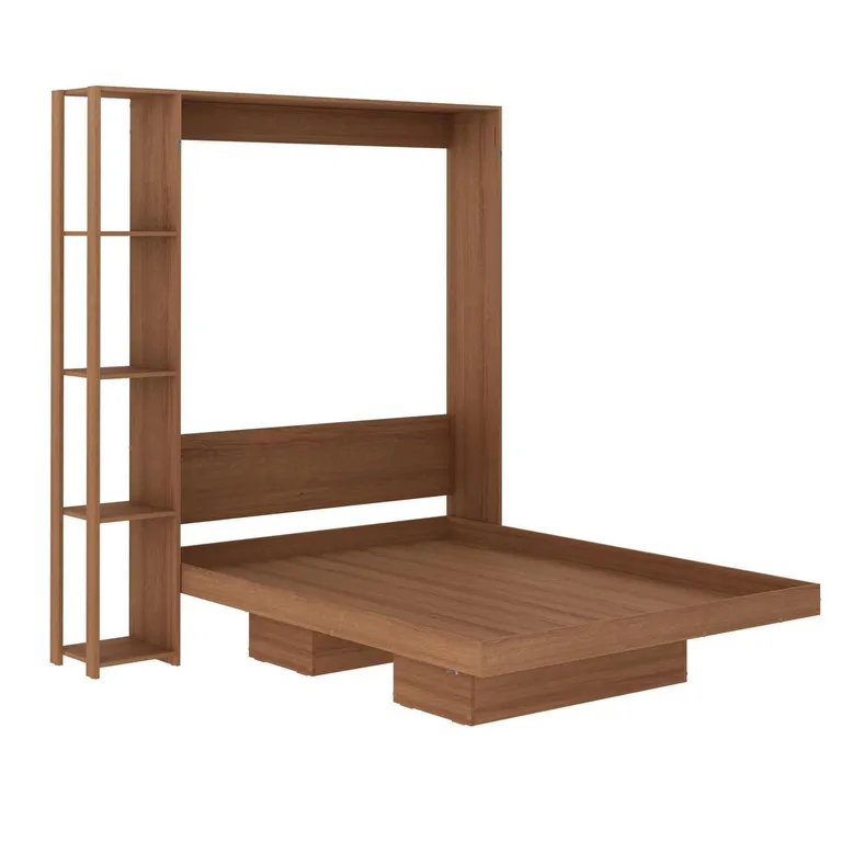 Base cama multifuncional 2 plazas almendra