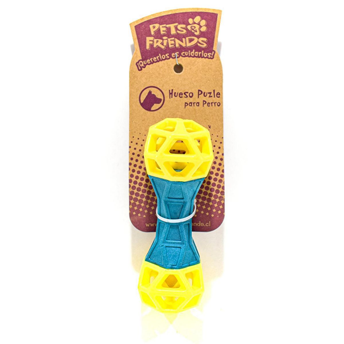 PETS AND FRIENDS - Juguete de perro caucho diseño surtido