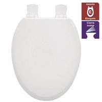 Asiento madera soft close alta densidad elongado