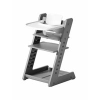 Silla infantil de comer Milano gris