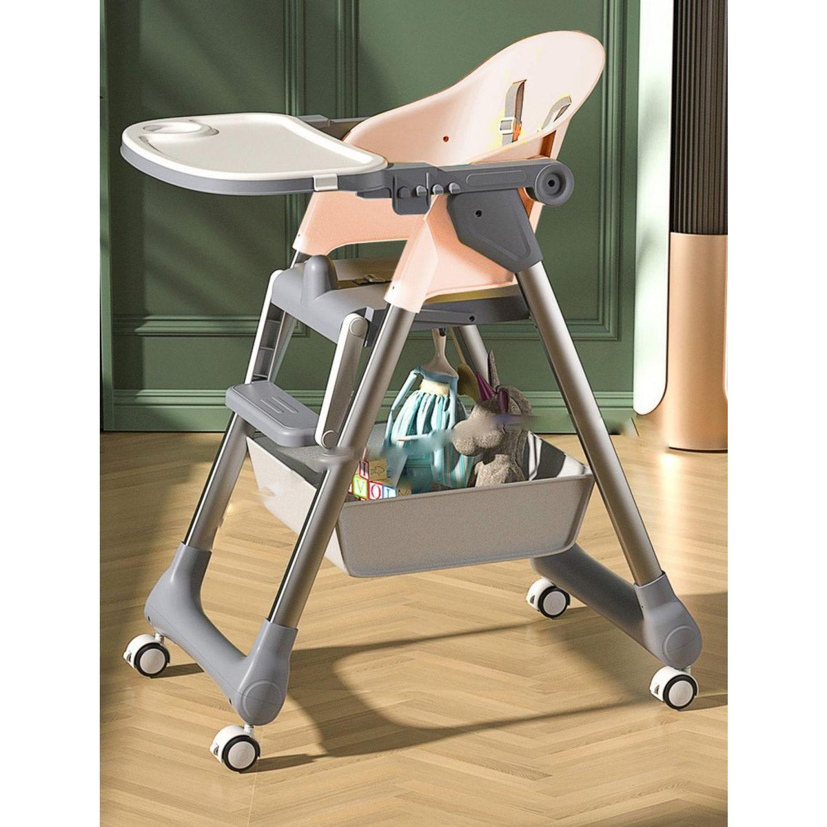 KIDSCOOL - Silla infantil de comer Modena beige