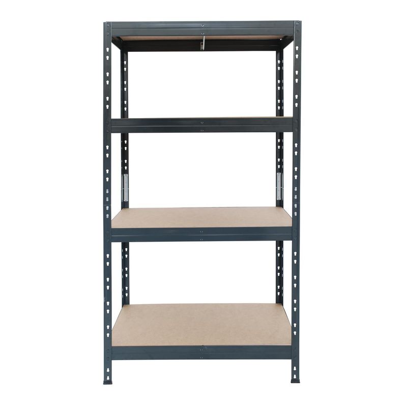 AR SHELVING - Estante Rivet Acero 4 Nivel(es) 90x180x45 cm Gris Antracita