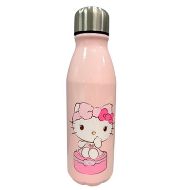 Botella de agua 500 ml aluminio hello kitty