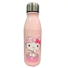 HELLO KITTY - Botella de agua 500 ml aluminio