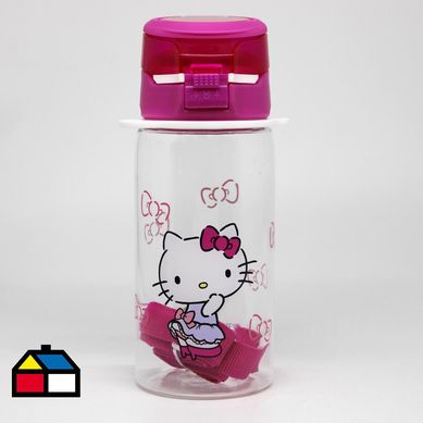 Botella de agua 600 ml hello kitty