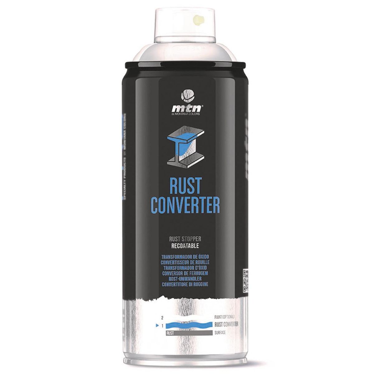 MTN - Transformador de Óxido Spray 0.4 l Brillante Traslucido