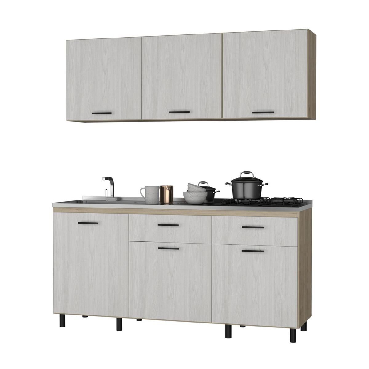 TUHOME - Módulo inferior con lavaplatos