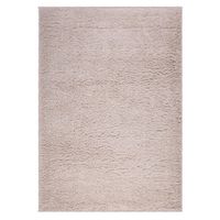 Alfombra Nobles 133x190 cm Poliéster Crema